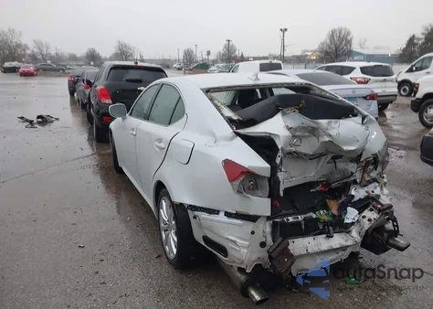 2007 Lexus Is 250 from USA, damaged, VIN JTHCK262X75012521